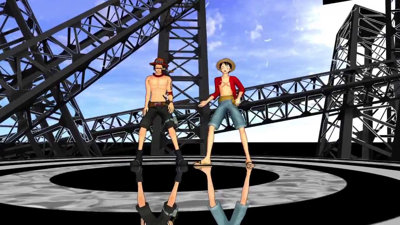 【MMDワンピ】D兄弟でWAVE