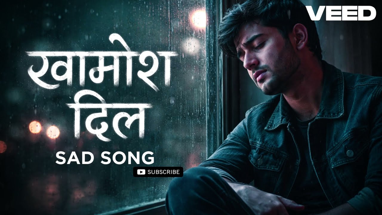 खामोश दिल – Official Sad Song | Alone Night Feel | Hindi Emotional Song 💔🖤#sad #sadsong #trending