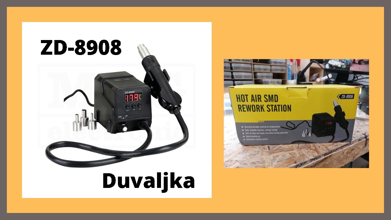 Unboxing Hot Air Station ZD-8908