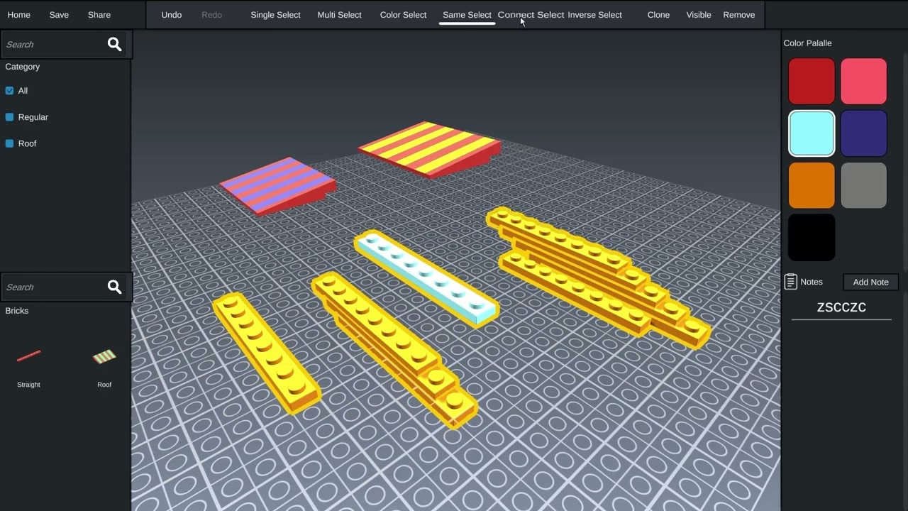 Lego Builder System| Unity| Software| @janvrystudio  #lego #unity #gamedev #education #legocity #vr