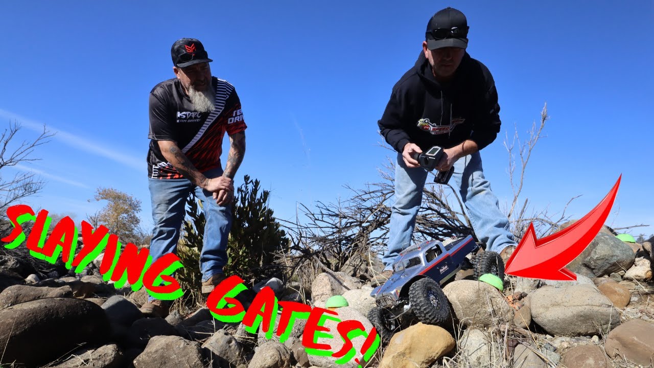 San Benito County RC Crawlers Competition 3! *AWESOME RC Crawlers Killing Gates*