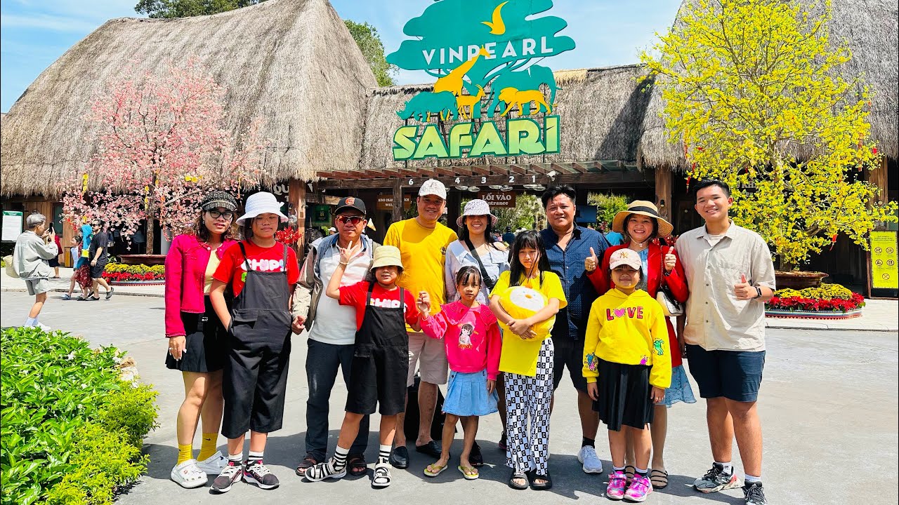 Du lịch Phú Quốc - Bạc Liêu Ngày 3 : Phần 1 Safari - VinWonders -Grand World Phú Quốc 