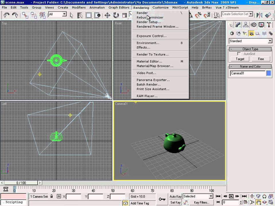 RebusFarm.com free Farminizer with 3ds Max