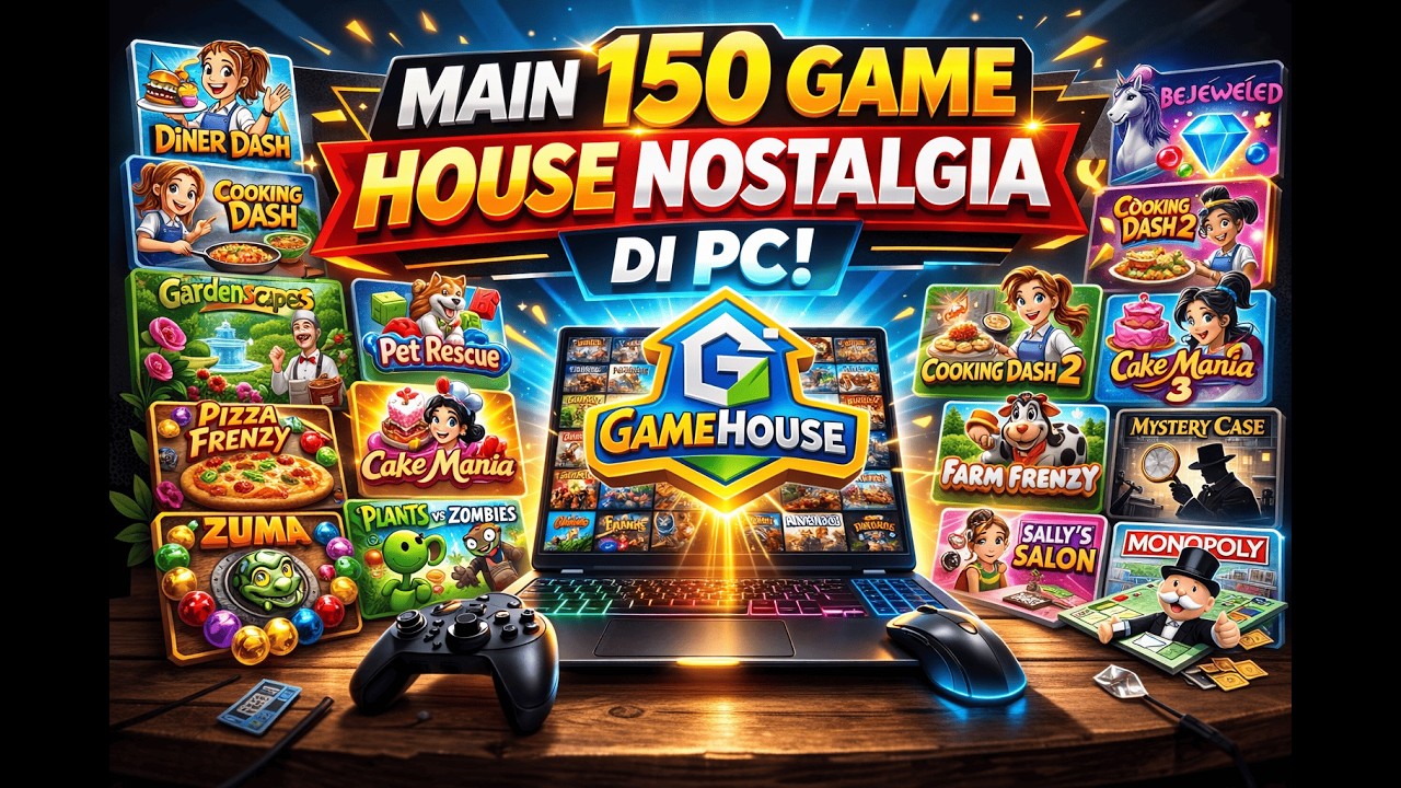 150 Game House Terbaik Sepanjang Masa! Nostalgia PC Ringan 2026