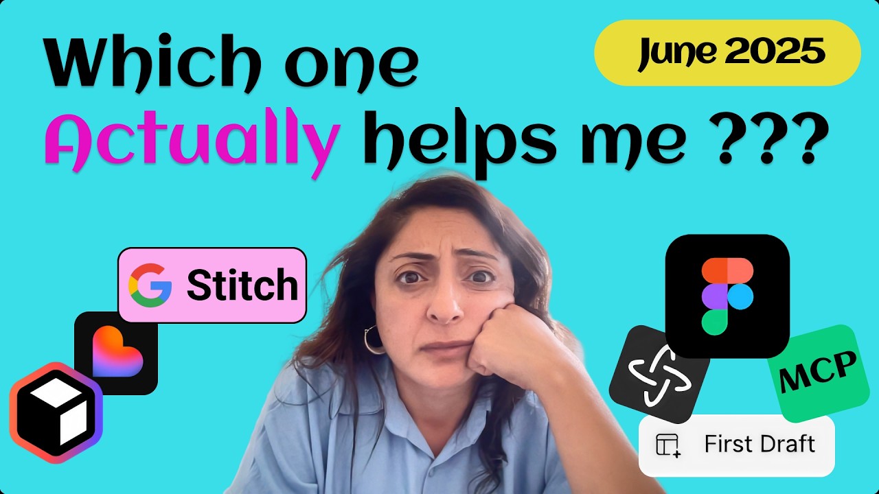 🎥 Best AI Tools for UX/UI Designers (2025): Figma vs. Google Stitch, Lovable & Relume