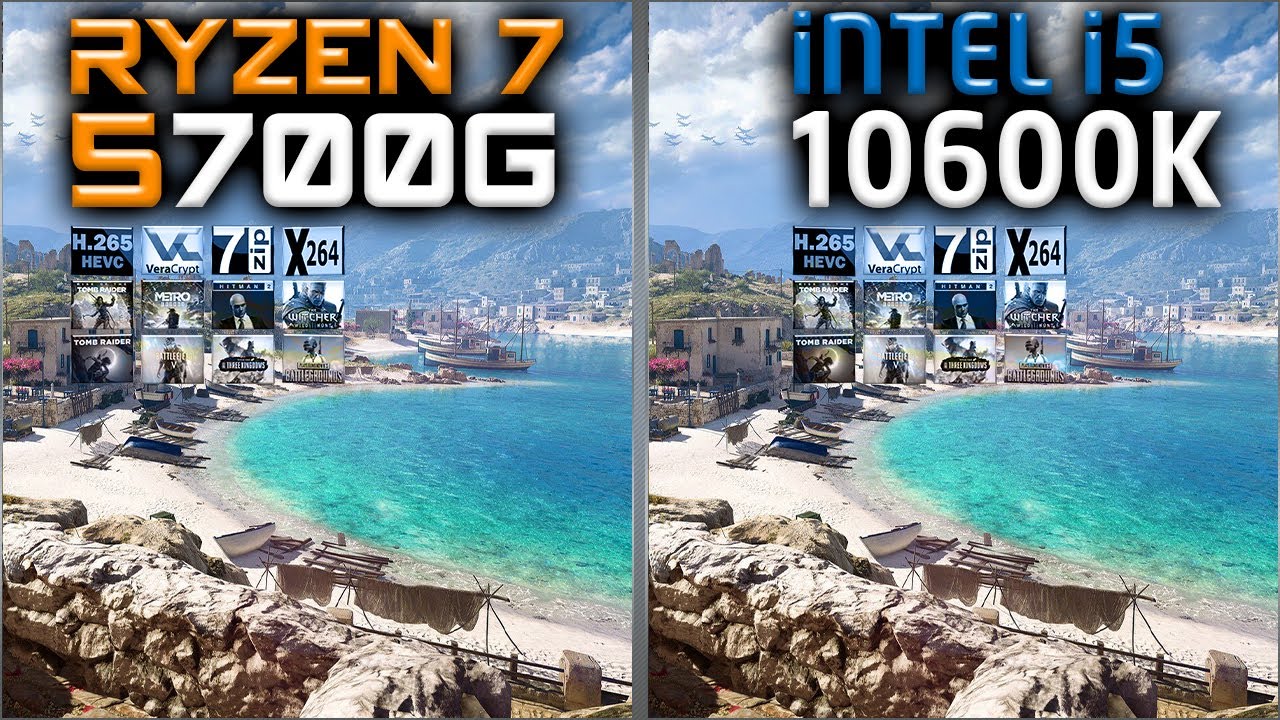 Ryzen 7 5700G vs i5 10600K Benchmarks &ndash; 15 Tests 🔥