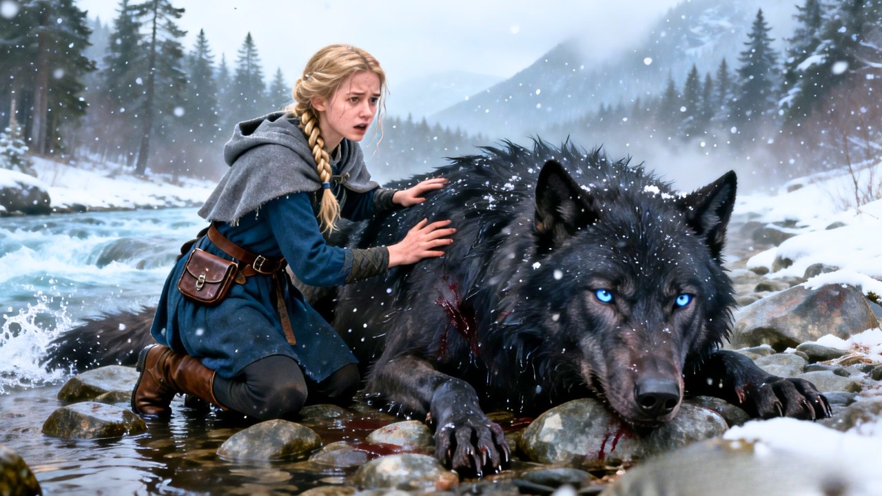 She Pulled a Wounded Wolf From the River — Unaware She Was Saving the Lycan King’s Life