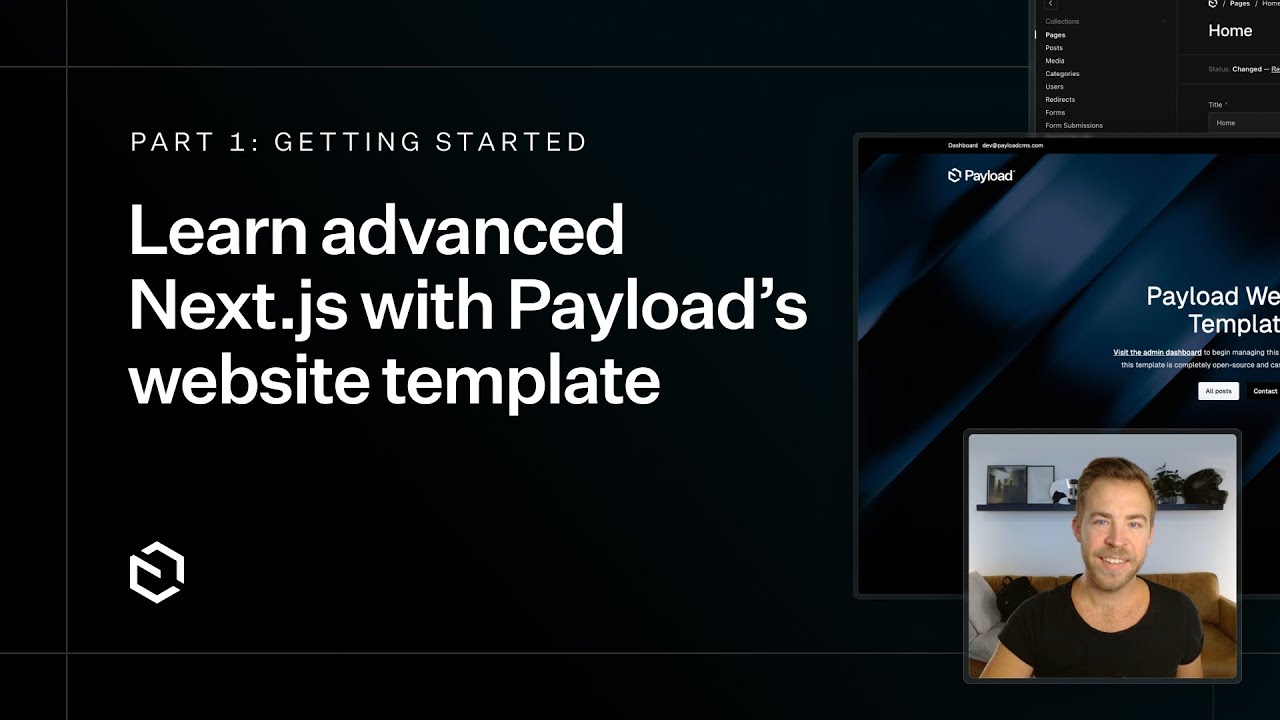Изучите расширенный Next.js с помощью шаблона сайта Payload — Часть 1