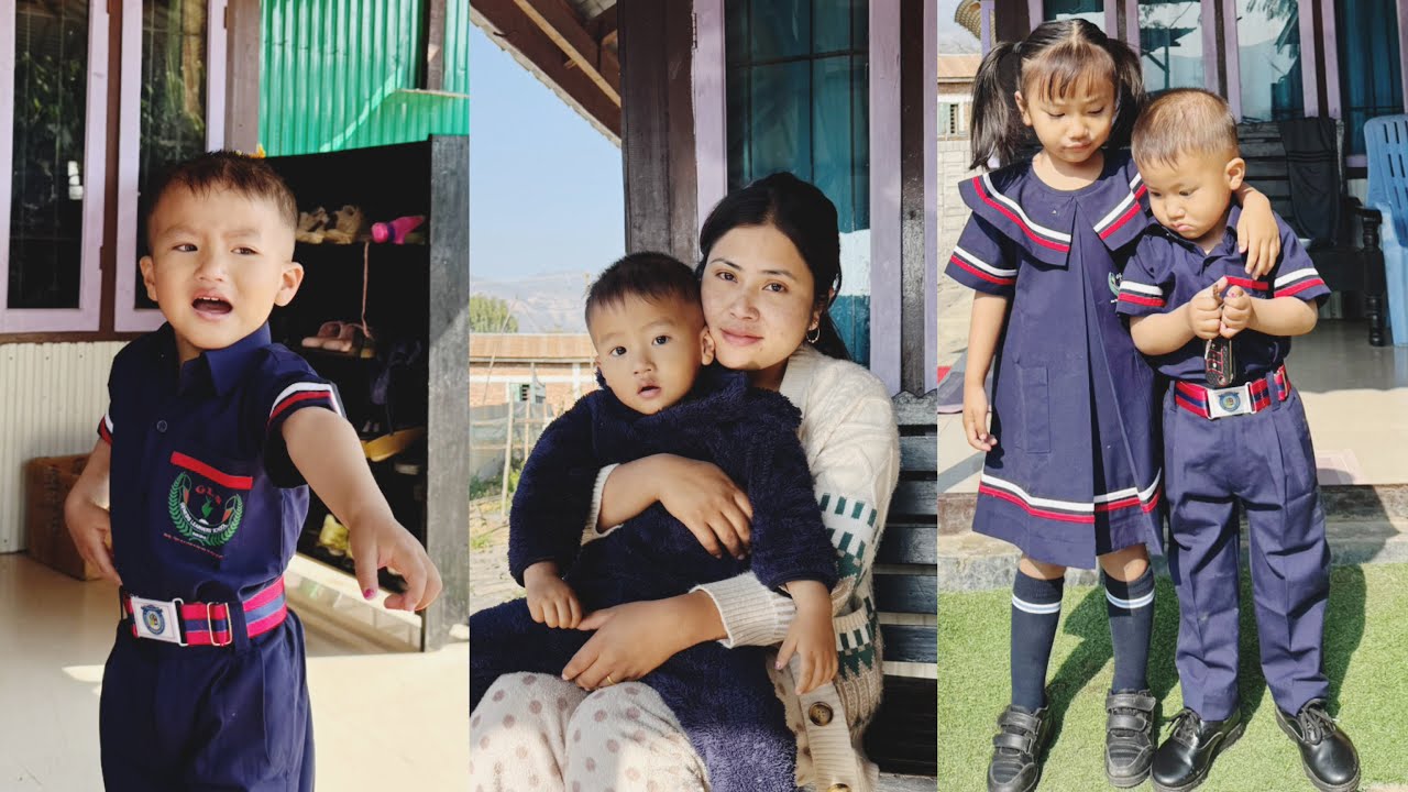 First Day of The School || Thengnu Haokip Family Vlogs || 10th Feb 2025