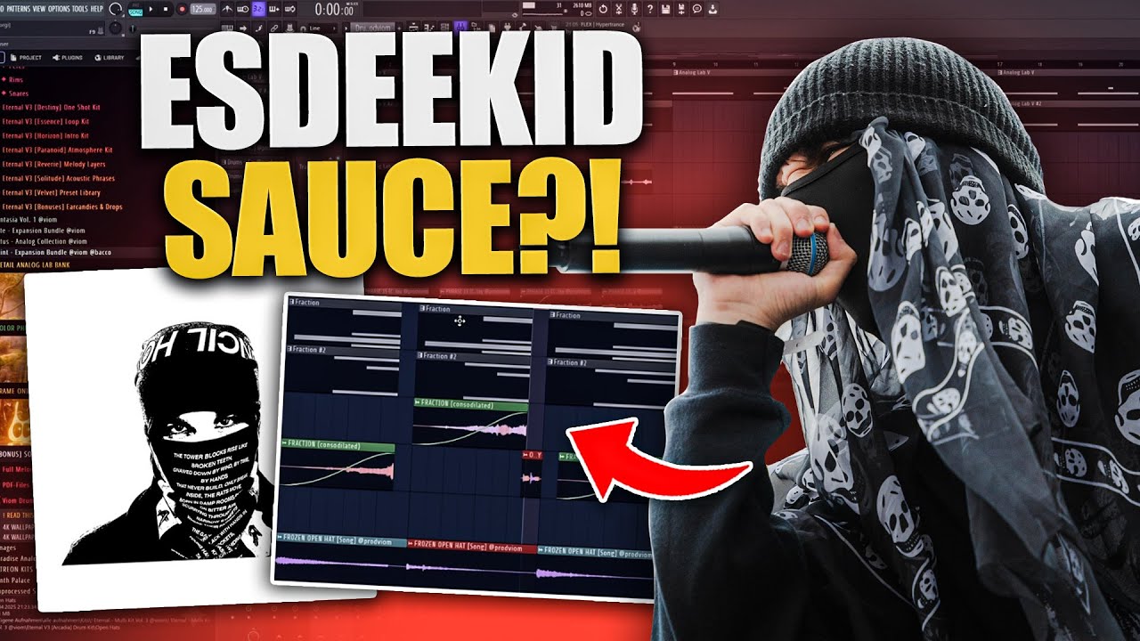 Безумная работа продюсеров над альбомом EsDeeKid «Rebel»