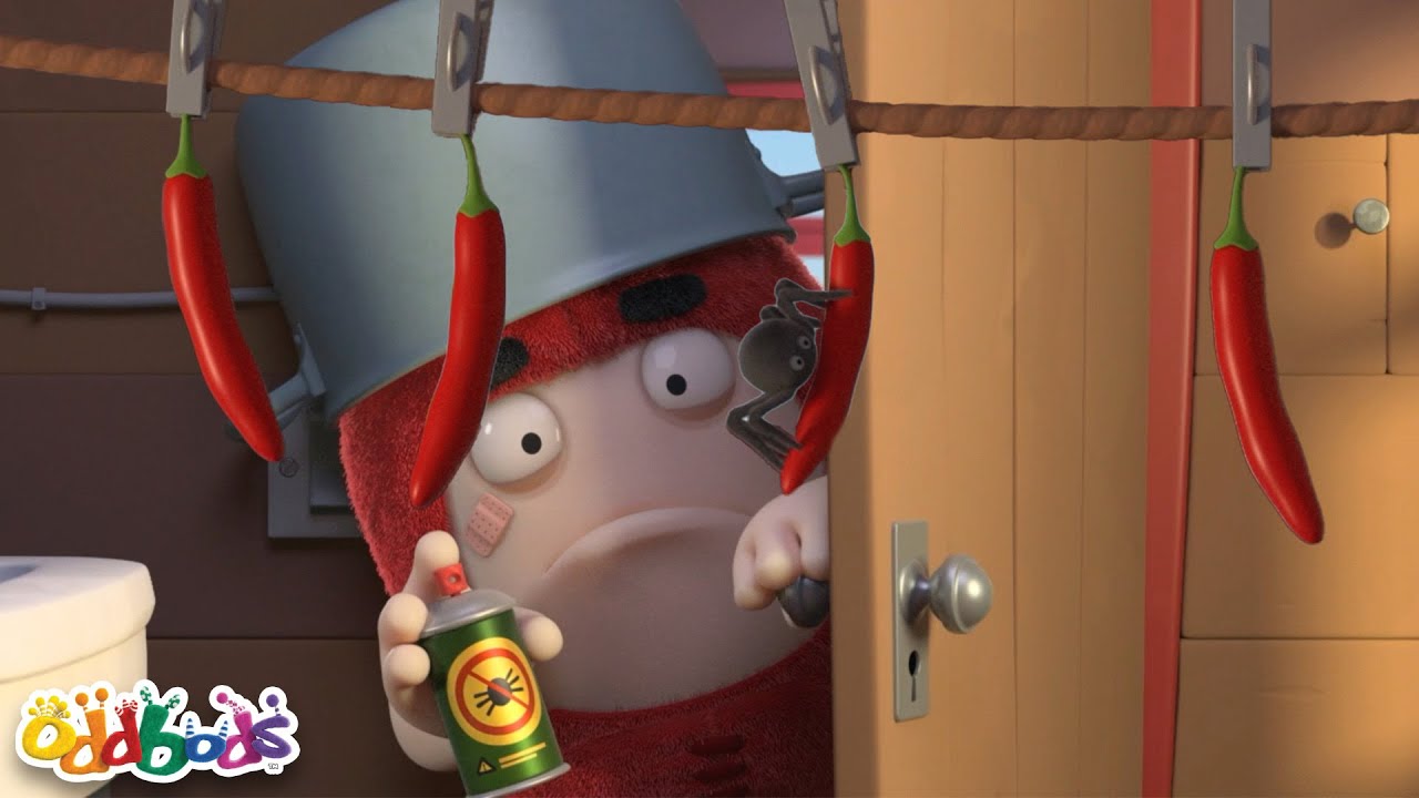 Оддбодик против паука🕷️🕸️ | Чуддики | Смешные мультики для детей Oddbods