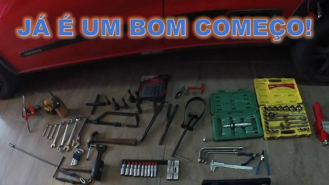 Principais ferramentas para manutenção das pequenas.