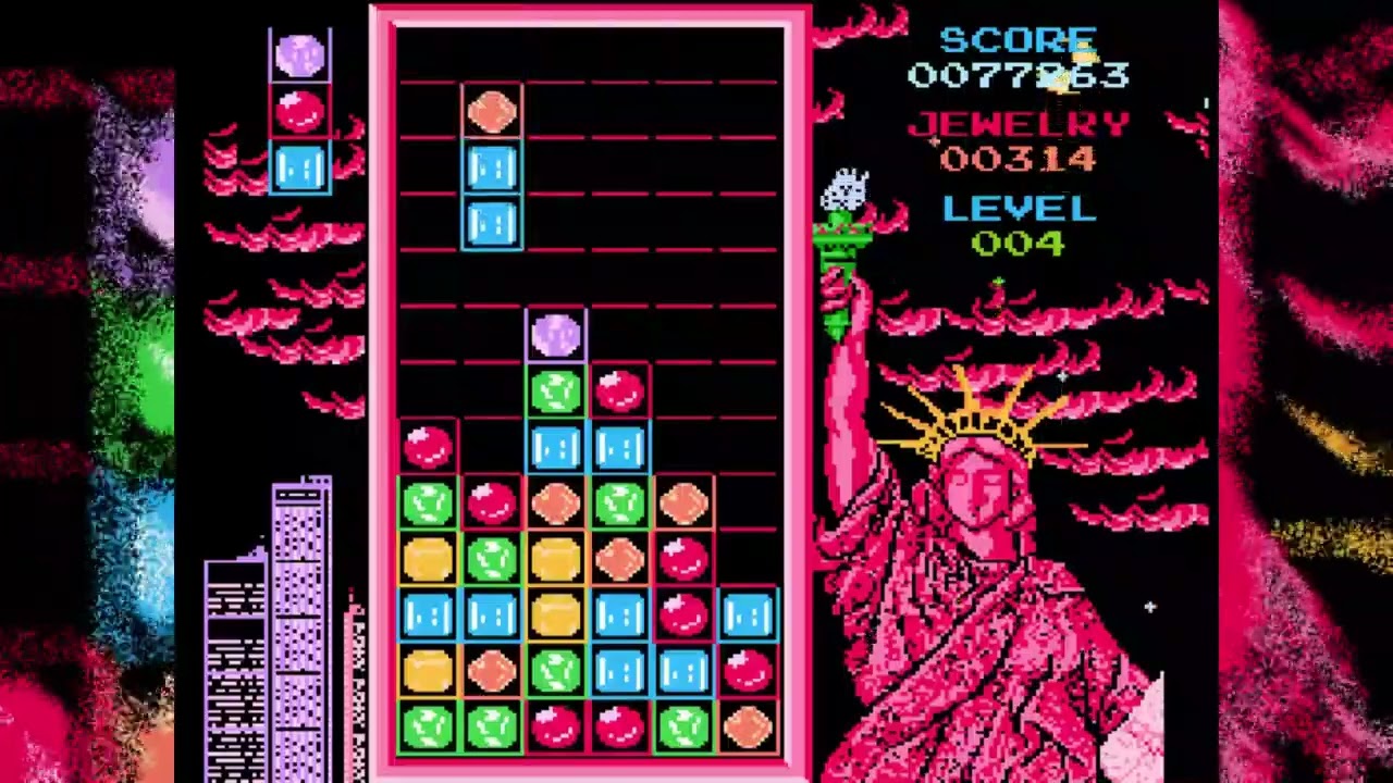 🕹 Magic Jewelry (1990) Gameplay | Level 1-16 Challenge | Retro Gaming Feat! 💎✨
