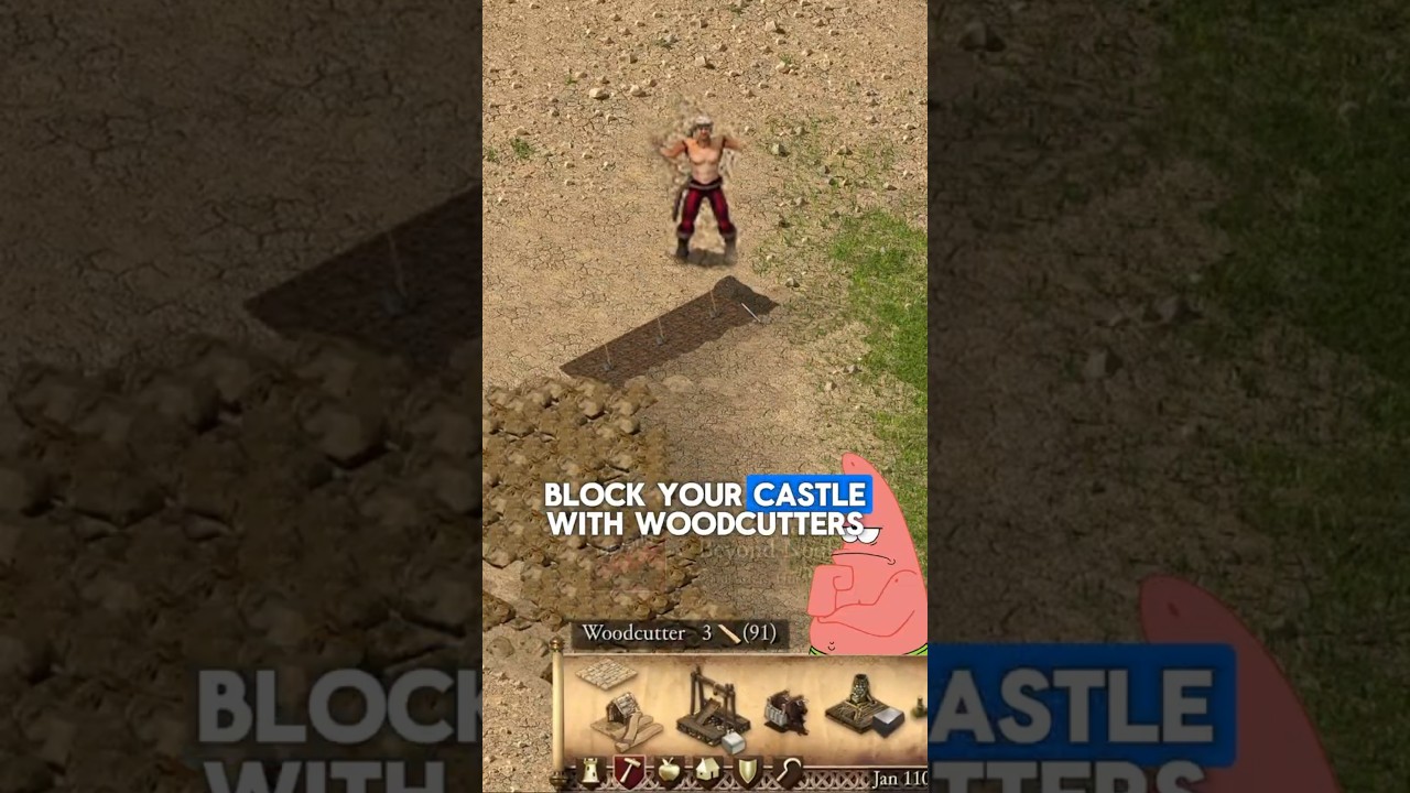I Blocked My Castle With WoodCutter&hellip; And It Worked! :|
