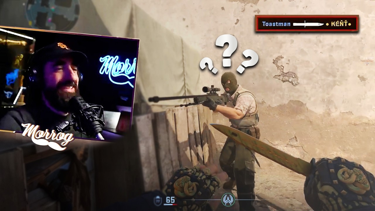 Morrog speelt weer Counter-Strike na een lange tijd..