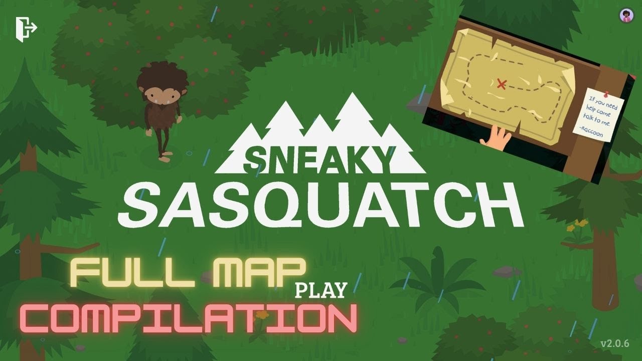 Sneaky Sasquatch: ALL Treasure Map Piece Locations | Ultimate Guide! 🗺️💰