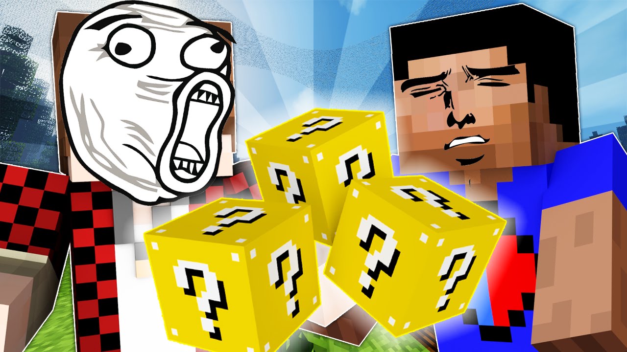 LUCKY BLOCK HUNGER GAMES #1