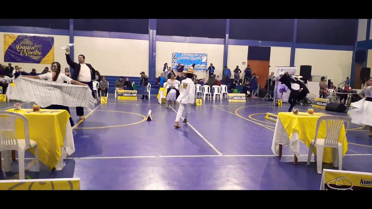 Vexler Portilla y María Angélica Matos|Concurso Nac. marinera 