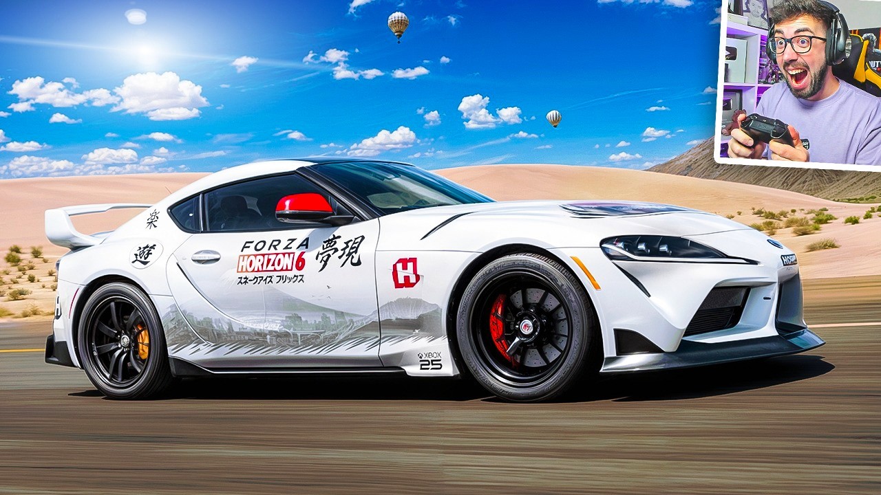 TUNEANDO un TOYOTA GR SUPRA en FORZA HORIZON 5 😍