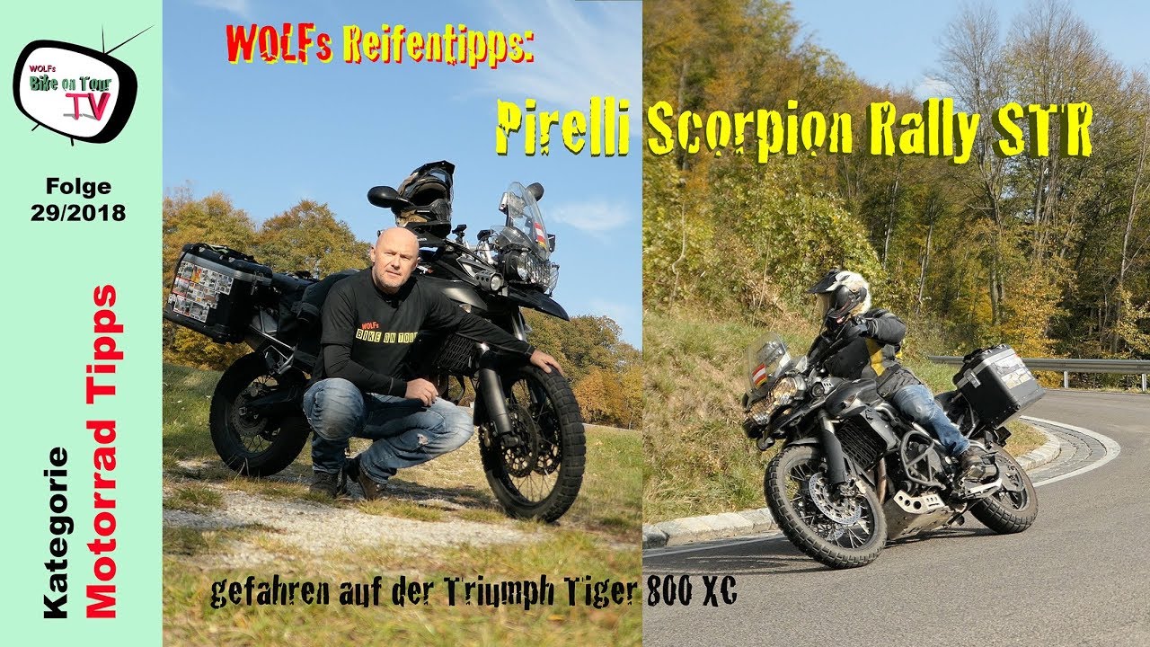 Pirelli Scorpion Rally STR | Universeller Reiseenduro-Reifen  | Alternative für Vielfahrer