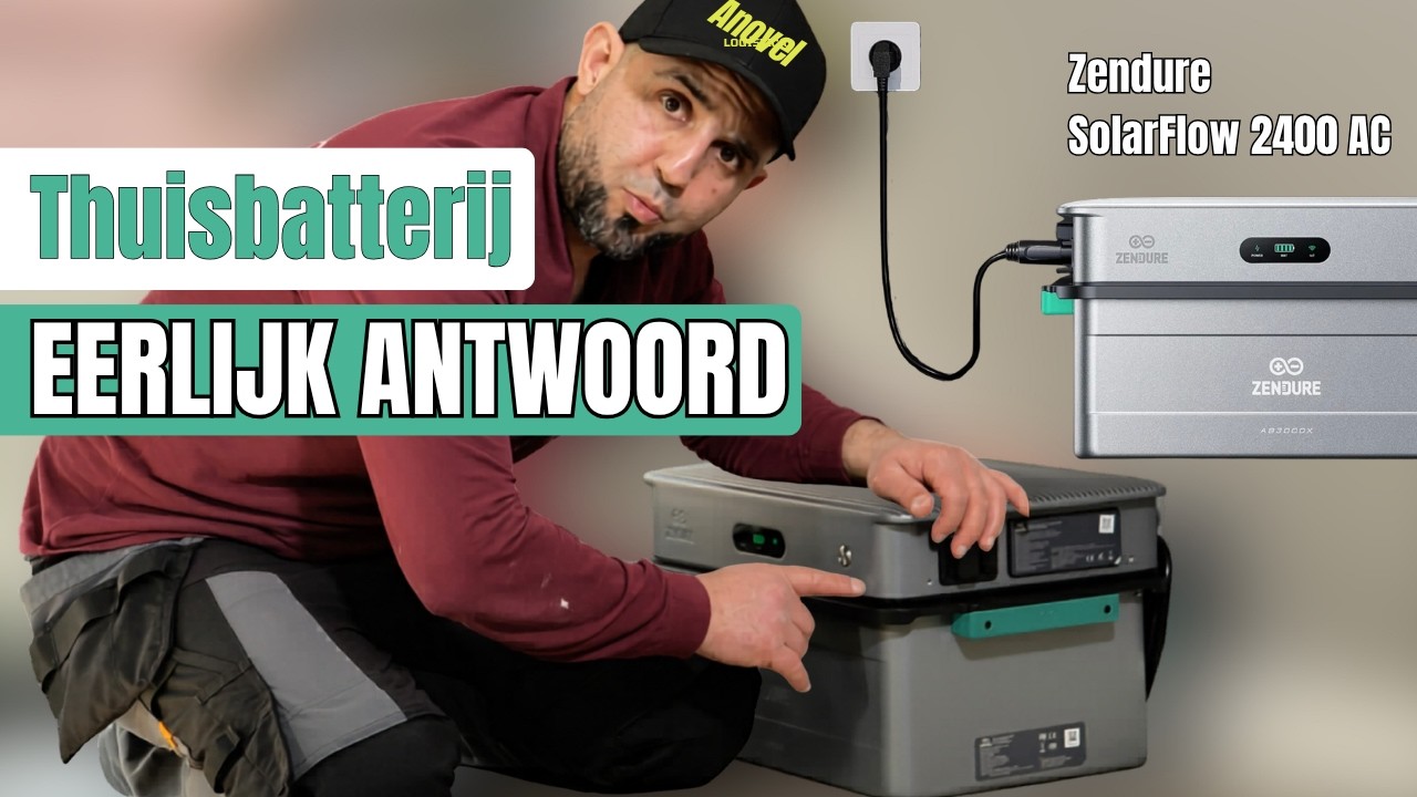 Thuisbatterij Zendure SolarFlow 2400 AC Review. Eerlijk over rendement en terugverdientijd