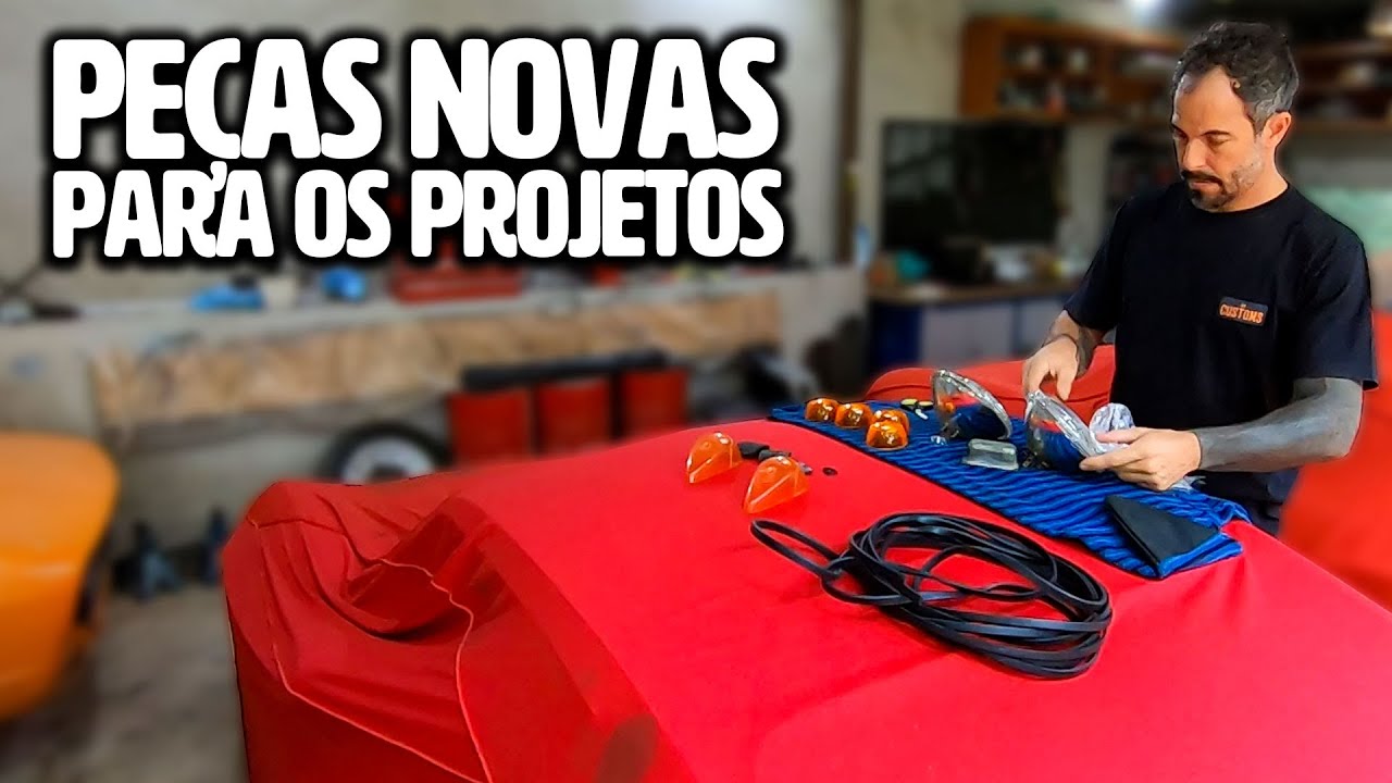 CHEGARAM NOVAS PE&Ccedil;AS PARA OS PROJETOS!!!