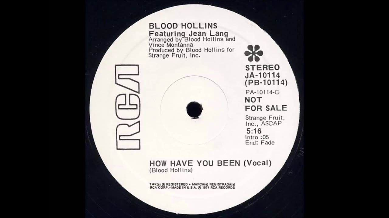 Blood Hollins feat.Jean Lang - How Have You Been 12