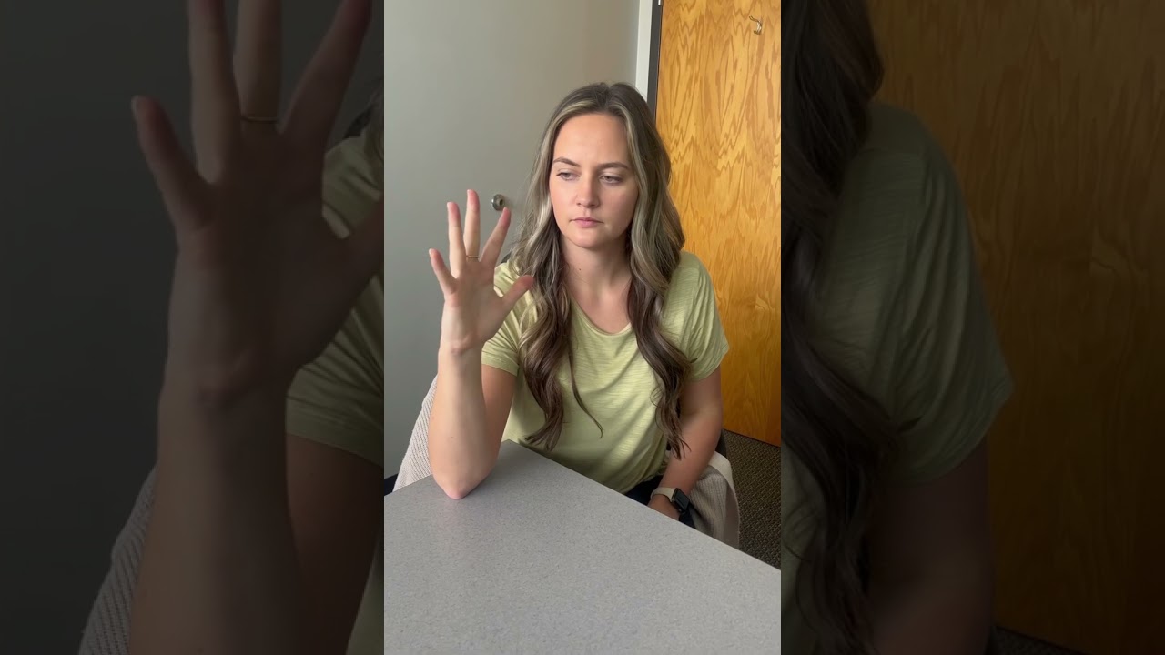 Occupational Therapy Exercises : Open & Closed Fist