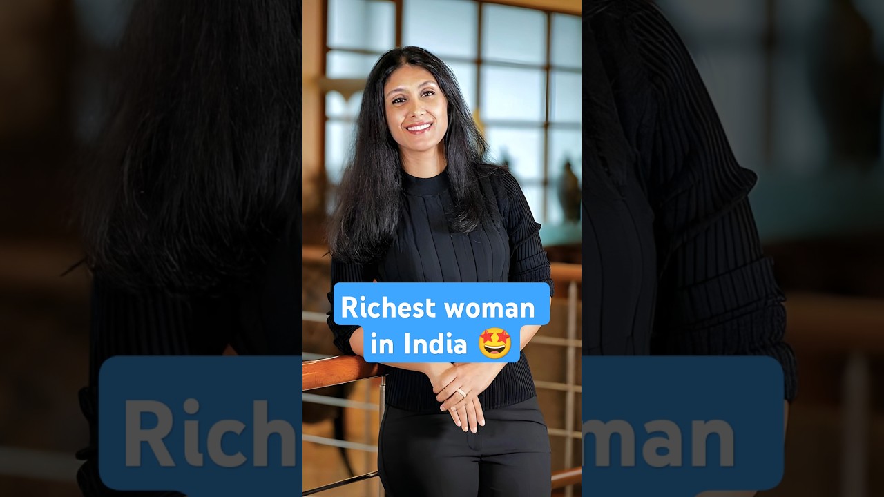 Richest woman in India | Roshni Nadar | Story of Roshni Nadar | Biography of Roshni Nadar #shorts
