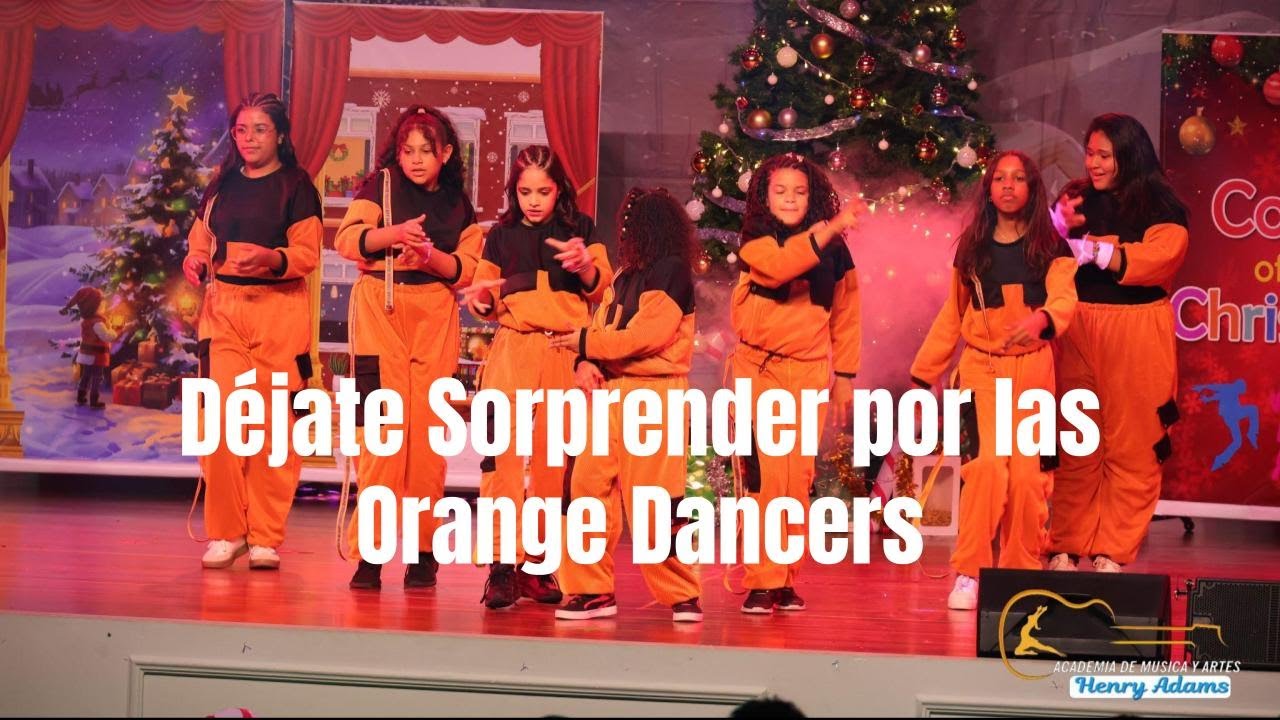 Así Bailan Hip Hop Las Orange Dances de ACAHA - Colors of the Christmas
