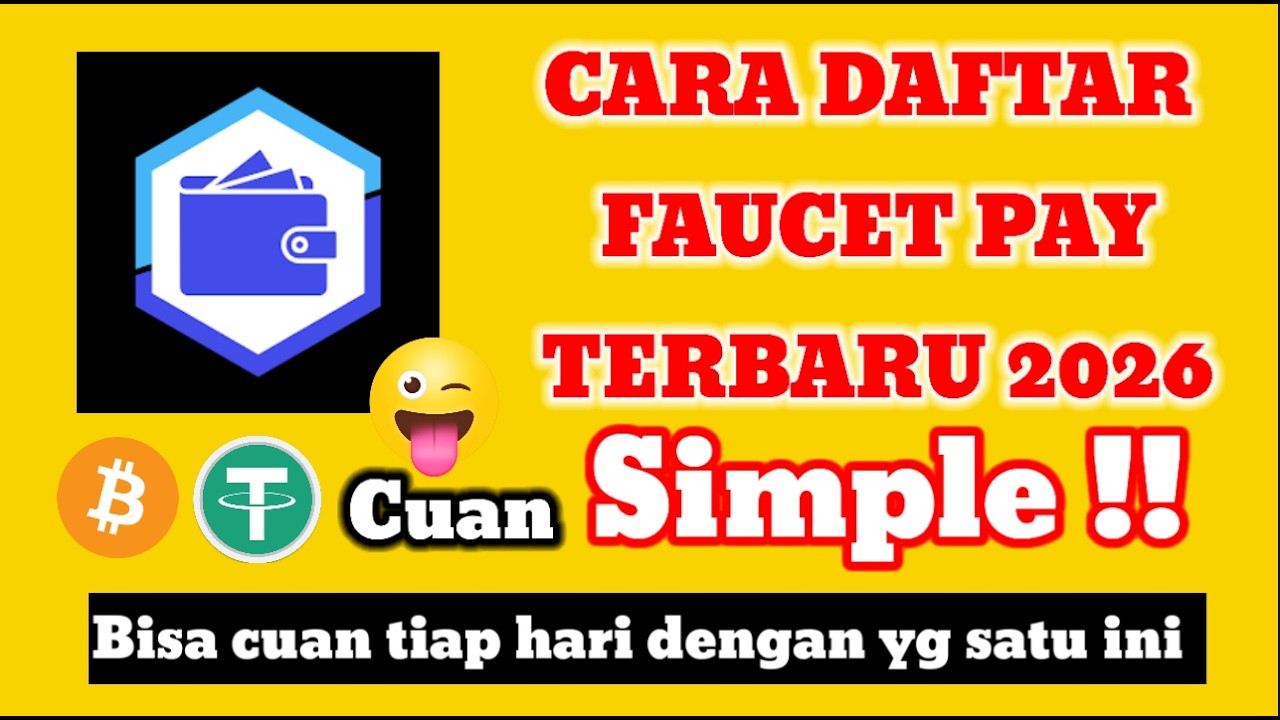 Cara daftar faucetpay terbaru 2026 #cryptoexchange#airdrop#walletcrypto#bitcoin#faucetpay