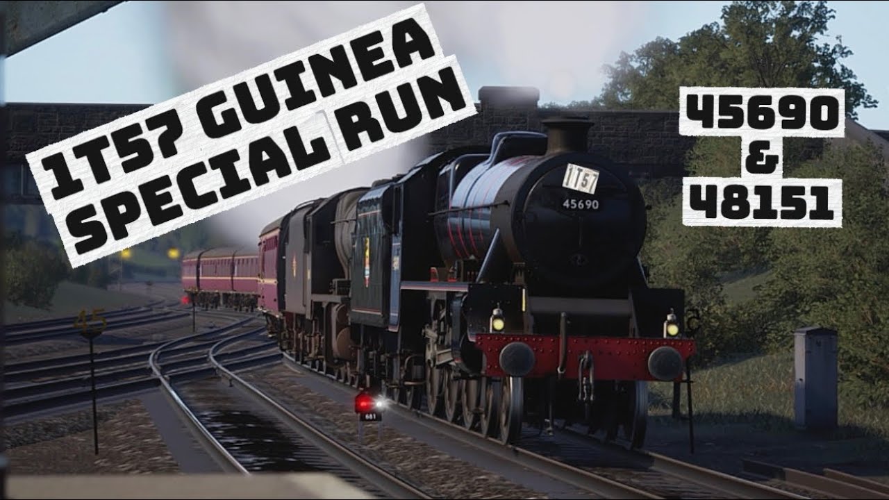The 1T57 Guinea Special Railtour With 45690 & 48151