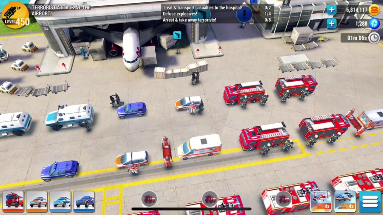 EMERGENCY HQ - TERRORIST ATTACK AT THE AIRPORT! 