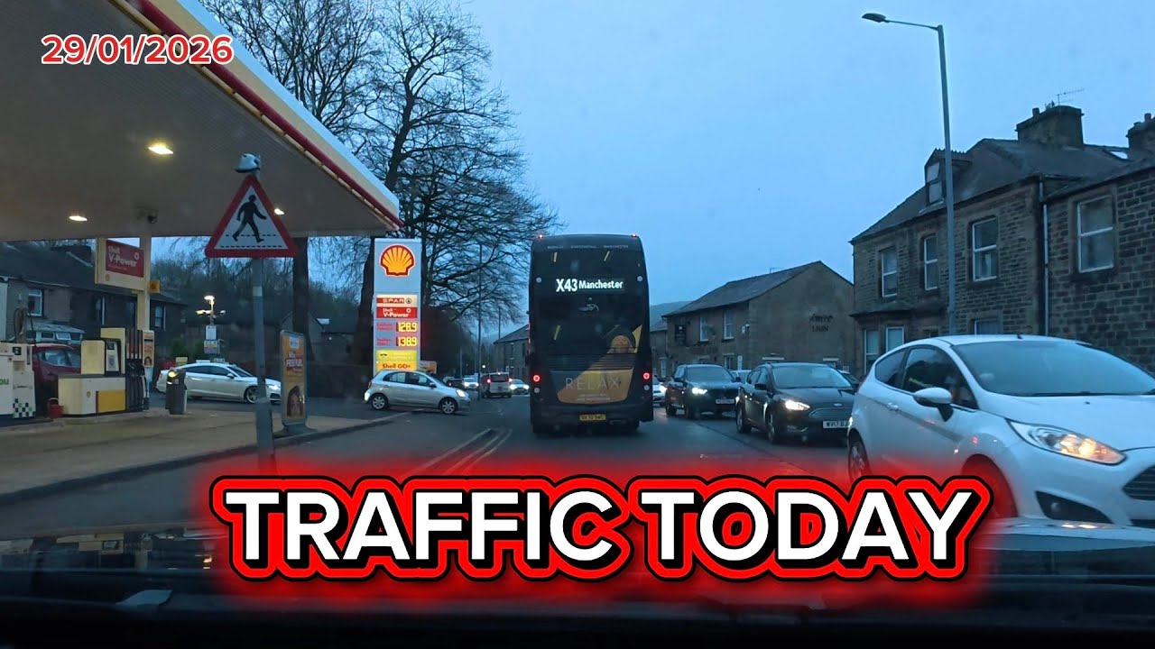 Manchester Morning Commute 🚗 Avoiding A56 Traffic & Congestion