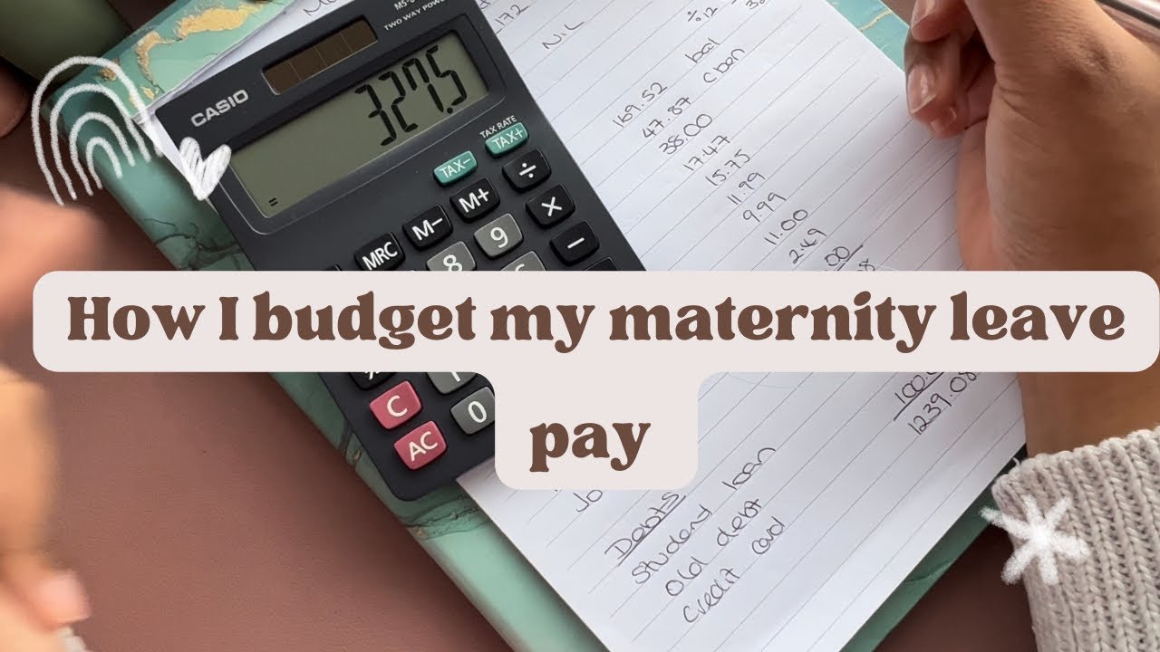 How I budget for maternity leave - Cash stuffing budget to cover 12 months of maternity leave UK