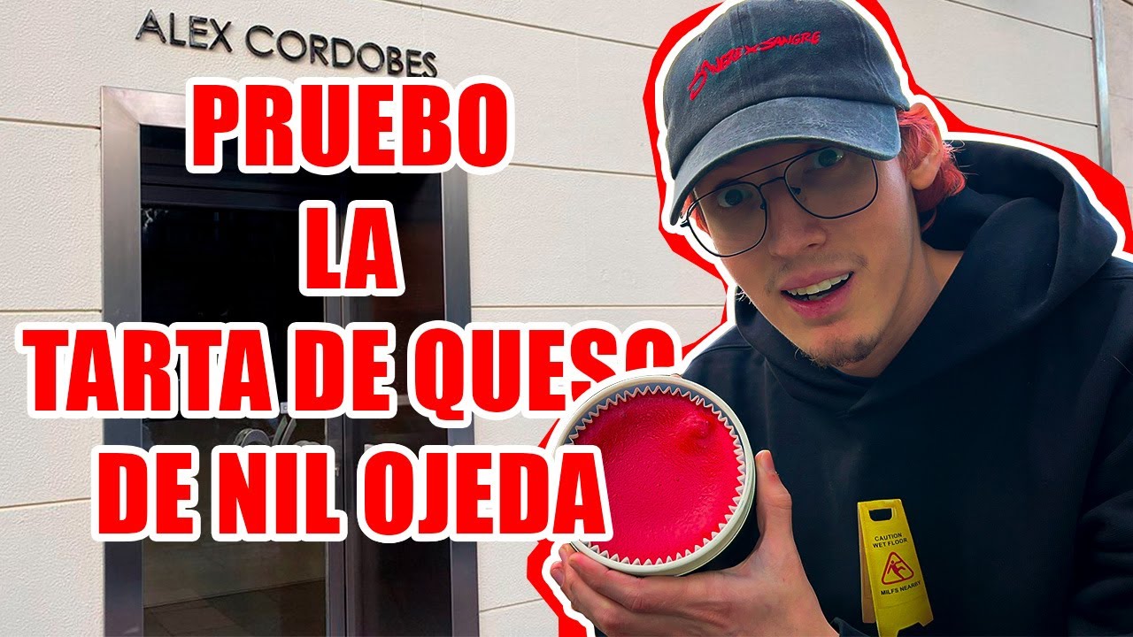 PROBANDO LA TARTA DE QUESO DE NIL OJEDA | Milfshakes x Alex Cordobés