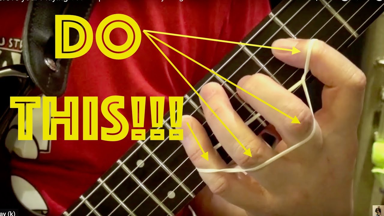 PLAY BETTER !! Best Finger Exercise Workout Practice for Guitar in YouTube DO THIS EVERY DAY!!
