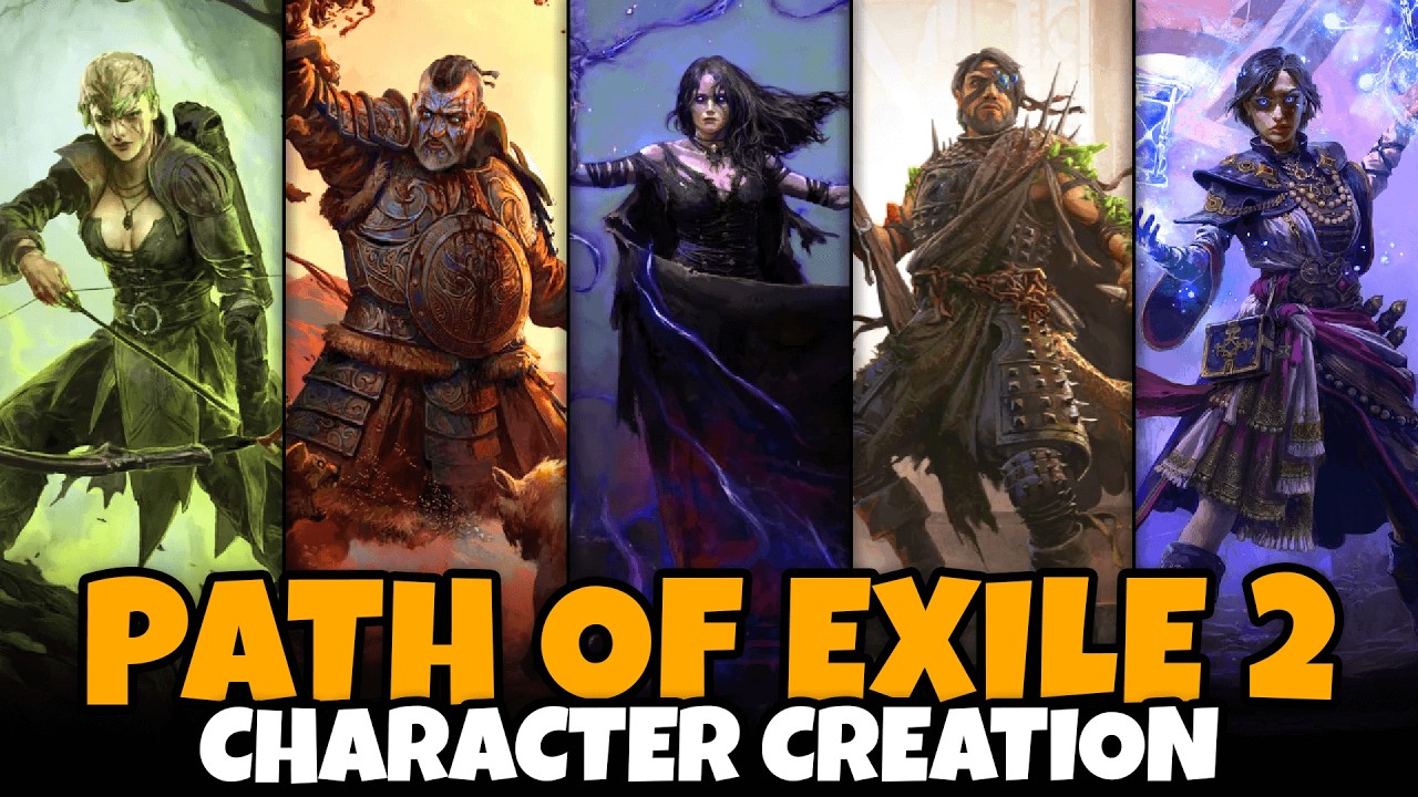Path of Exile 2 Character Creation (All Classes & Ascendancies, Upcoming Classes, Cosmetics, More!)