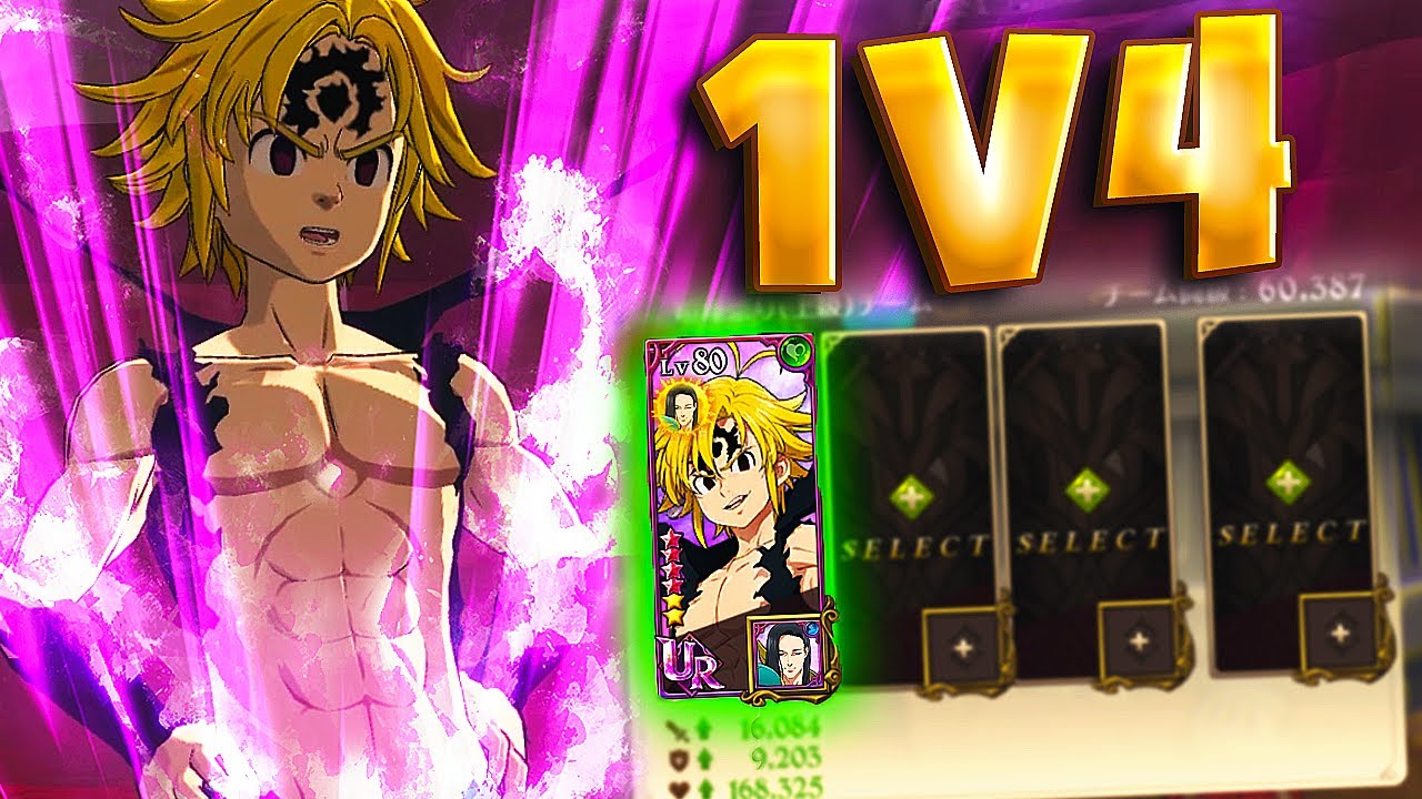 CAN ASSAULT MODE MELIODAS 1v4 on CHAMPIONS PVP?! | Seven Deadly Sins: Grand Cross