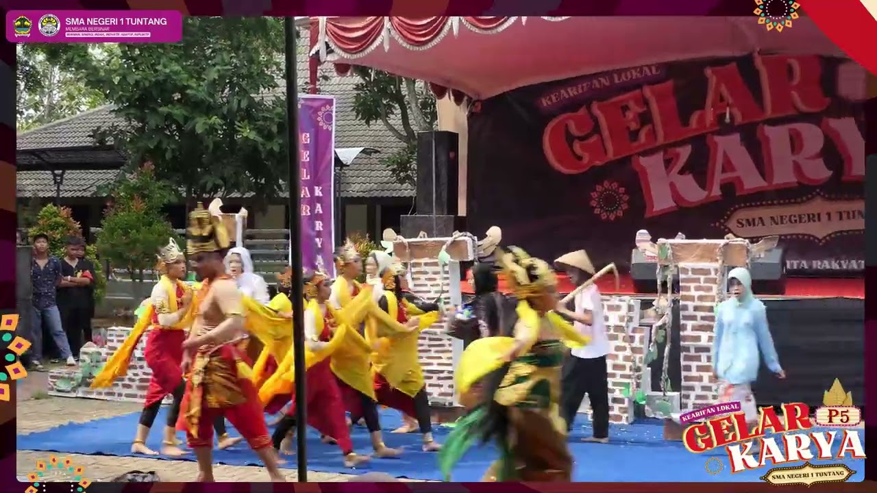 GELAR KARYA KELAS X1 SMA NEGERI 1 TUNTANG - THE LEGEND OF RORO JONGGRANG