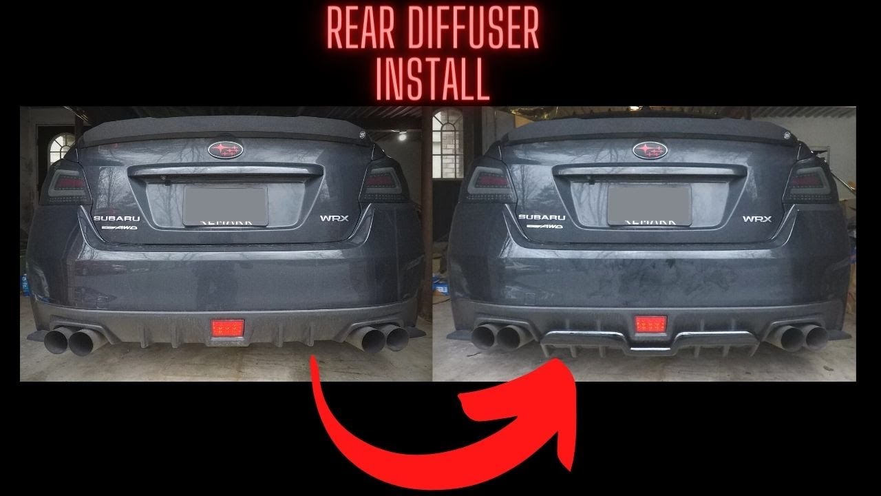 Subaru Wrx Rear Diffuser
