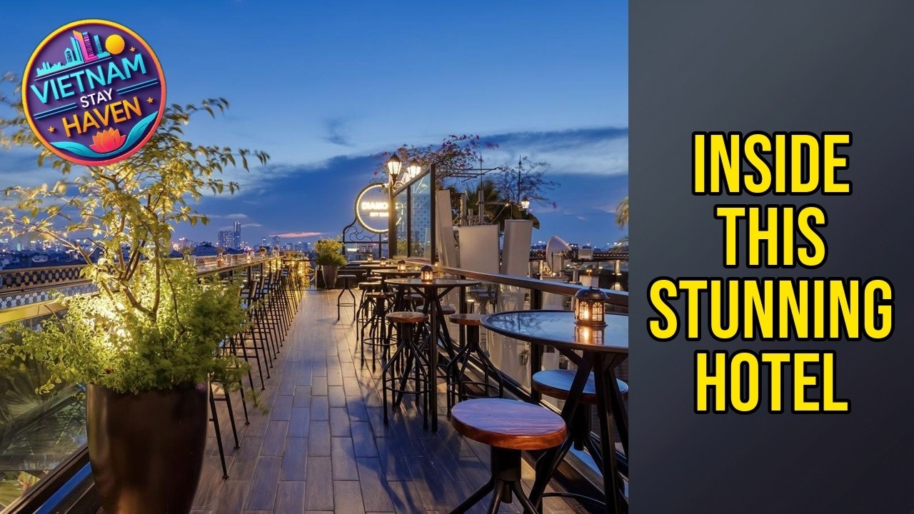 La Mejor Hotel & Sky Bar - Inside This Stunning Hotel | Hanoi, Vietnam🛏️