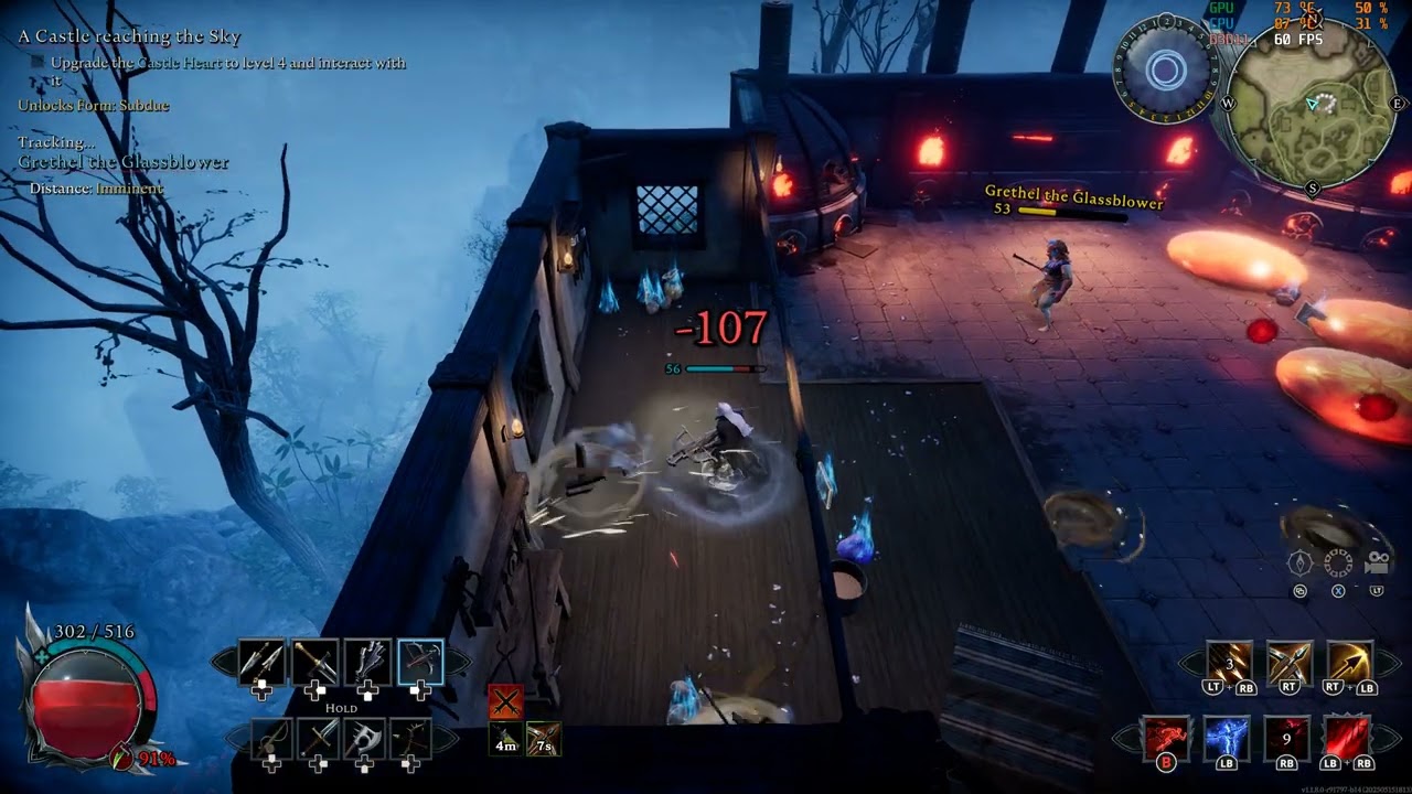 V Rising - Grethel the Glassblower - Brutal Difficulty - Solo