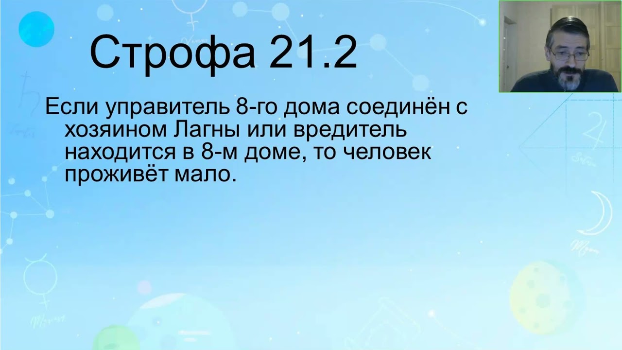 Беседы о БПХШ, глава 21. 