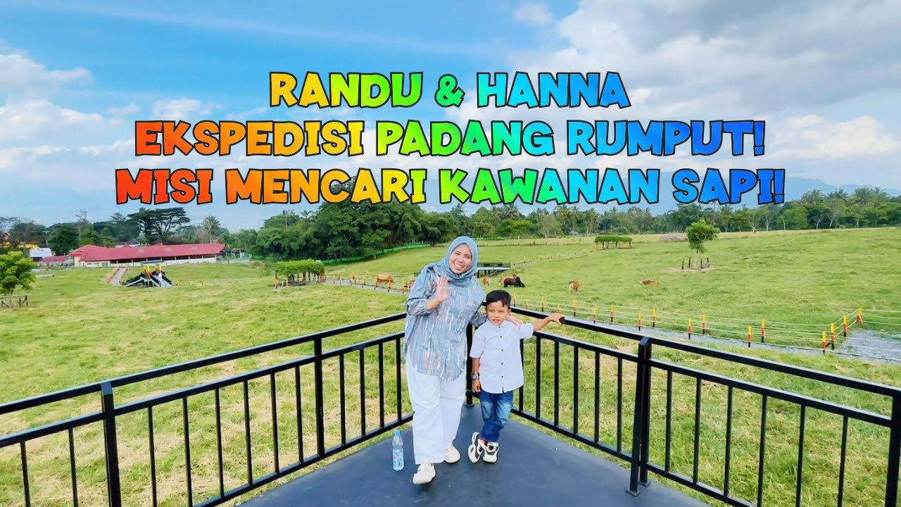 RANDU & HANNA EKSPEDISI PADANG RUMPUT, MISI MENCARI KAWANAN SAPI! New Zealand-nya Sumbar!