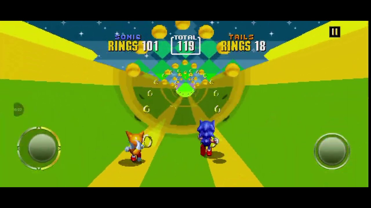 Sonic parte 3/ o Cassino e a floresta azul claro 