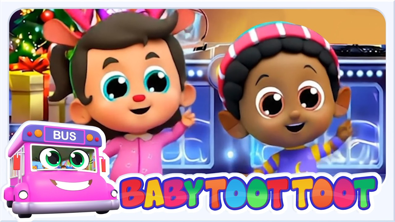Canzone Di Natale Oopsie Doopsie | Filastrocche Natalizie Per Bambini - Baby Toot Toot