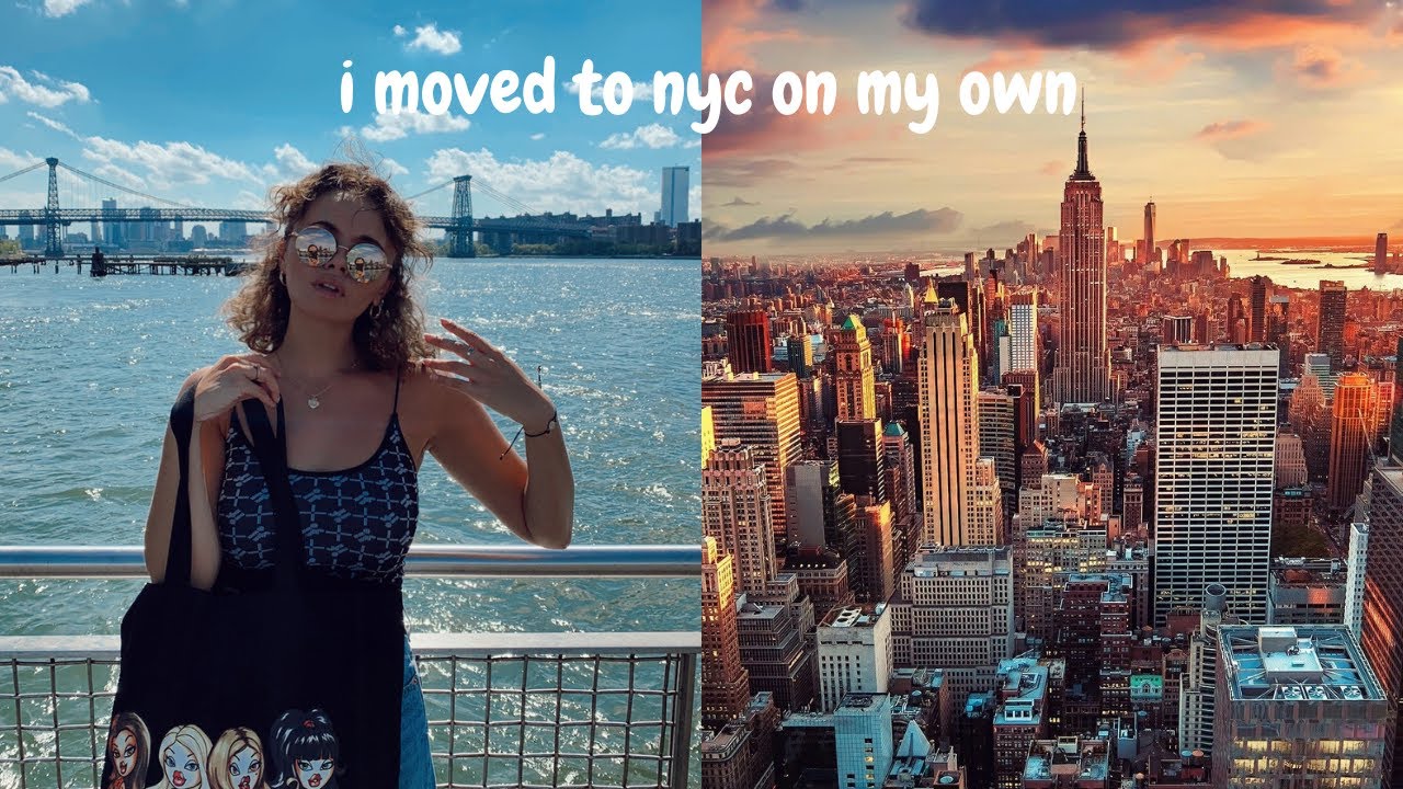 i moved to new york ... on my own (moving vlog + what to do)