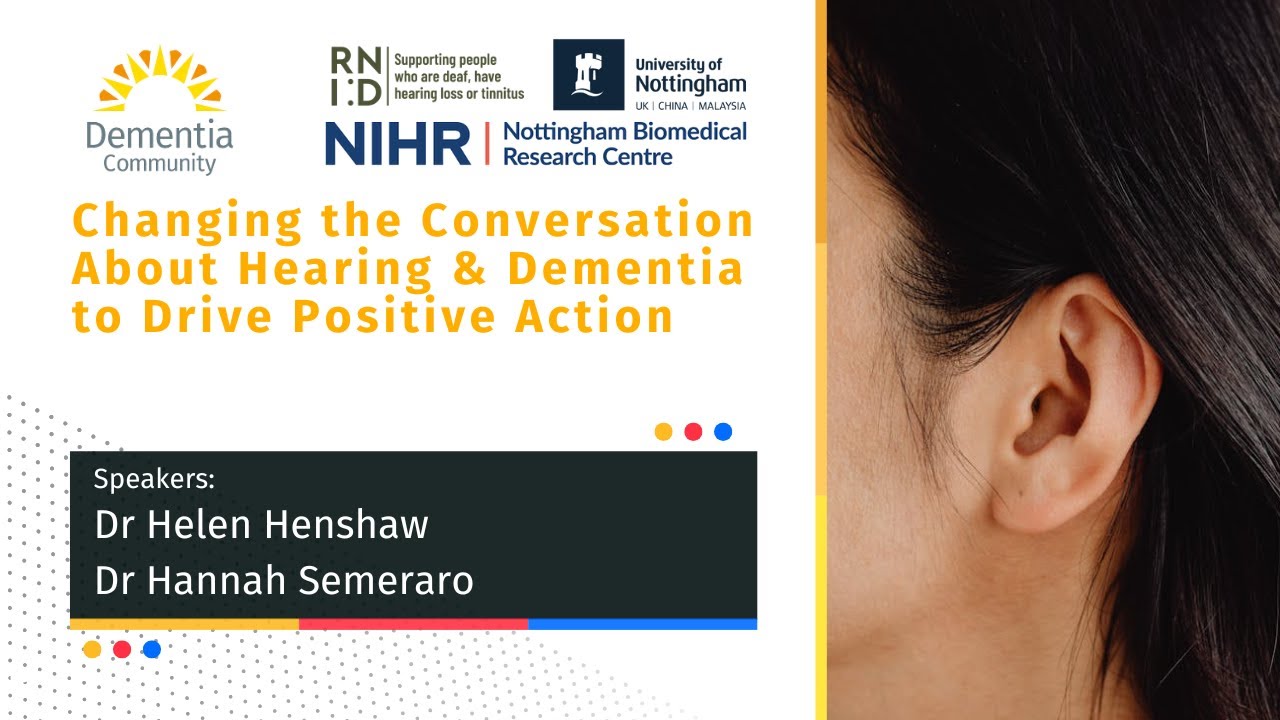 Changing the Conversation About Hearing & Dementia with Dr Helen Henshaw & Dr Hannah Semeraro