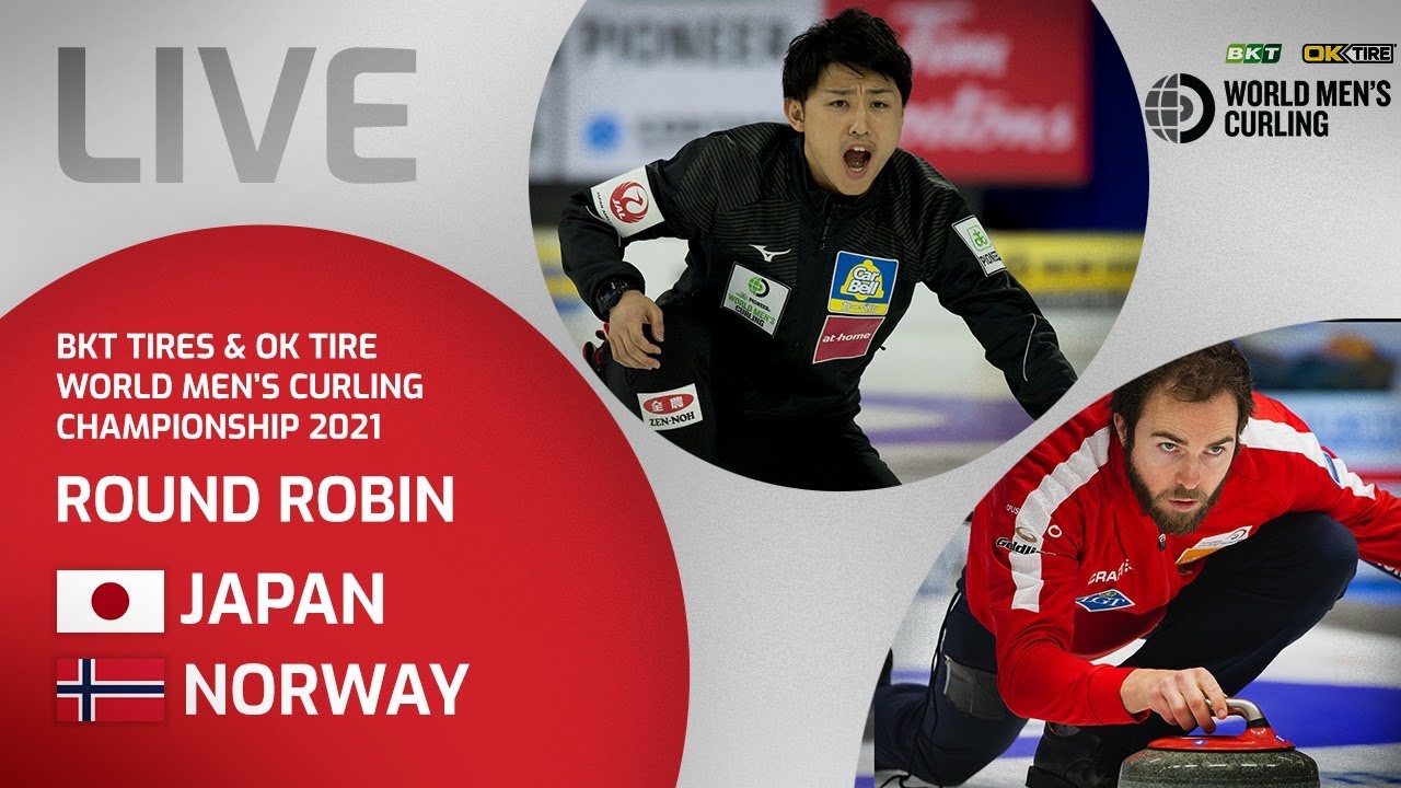 Japan v Norway - Round Robin - World Men's Curling Championship 2021
